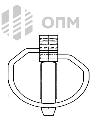 DIN 11023 Шплинт с кольцом