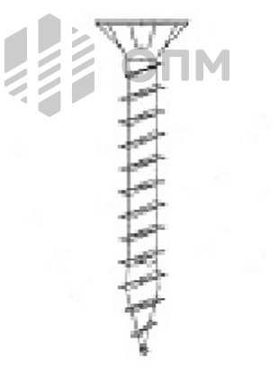 ОПМ 206005 Саморез Spax универсальный с потайной головкой, шлиц Torx, полная резьба