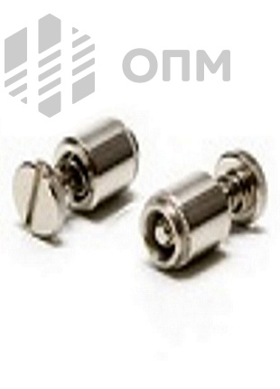 ОПМ 401014 Винт запрессовочный невыпадающий подпружиненный для крепления панелей