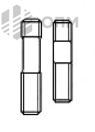 ГОСТ 22040-76 Шпилька с ввинчиваемым концом