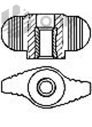 ОПМ 121003 Ручка-барашек уменьшенная