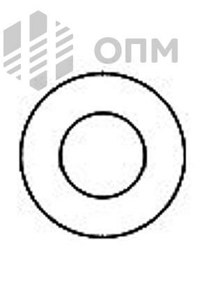 ОПМ 104026 Шайба Dubo стопорная, уплотняющая, для винтов кл. пр. ниже 8.8 