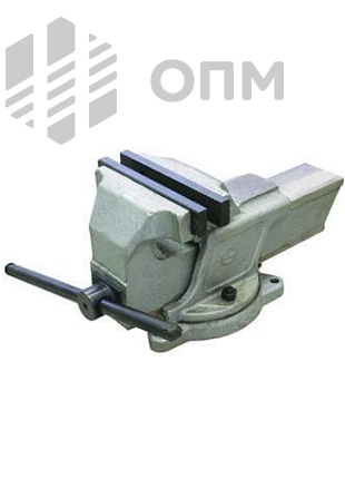 ОПМ 63067001 Тиски слесарные с ручным приводом поворотные