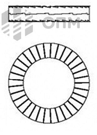 ОПМ 104012 Шайба Heico-Lock