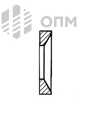 ГОСТ 13439-68 Шайба коническая для станочных приспособлений