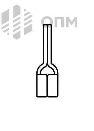 ГОСТ 22002.5-76 Наконечник кабельный штифтовой с закрытым хвостовиком
