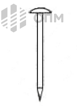 ГОСТ 4033-63 Гвоздь обойный круглый