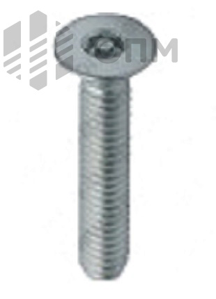 ОПМ 101031 Винт антивандальный, потайная головка с внутренним приводом Solok и штырьком 