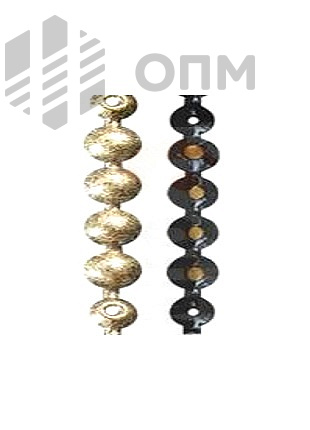 ОПМ 629038 Мебельный молдинг,  Гвоздильная лента , Мебельная металлическая лента