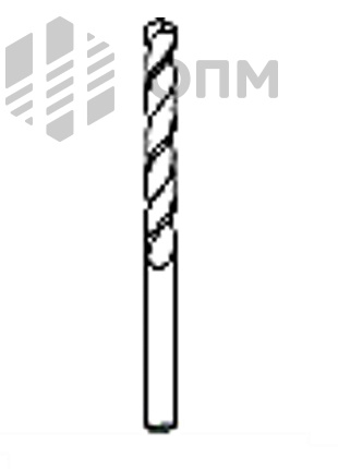 DIN 340 HSS-G Сверло по металлу удлиненное