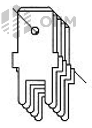 ОПМ 776003 Лепесток для печатных плат