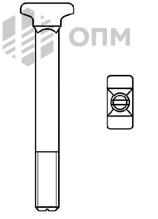 Болт закладной ГОСТ 16017-79