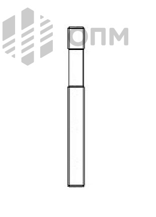 DIN 6379 Шпилька для Т-образных пазовых сухарей (гаек)