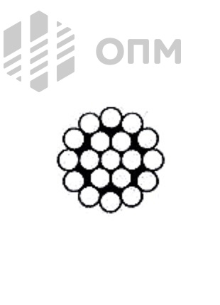 DIN 3053 Трос (канат) стальной