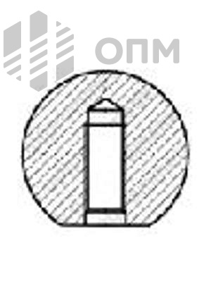 DIN 319 Ручка шаровая черный пластик