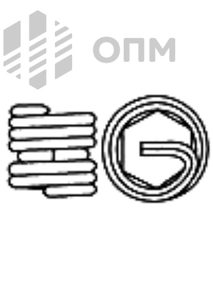 ОПМ 123051 Резьбовая вставка, B-SR