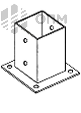 ОПМ 258001 Основание колонны бруса