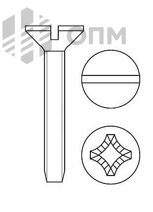 ГОСТ 10619-80 Винт самонарезающий