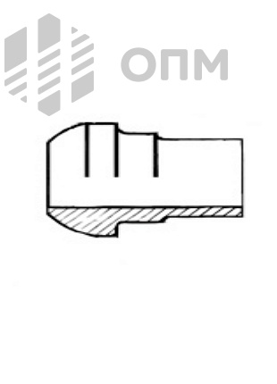 ГОСТ 16042-70 Ниппель приварной полусферический