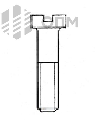 ОСТ 92-8833-77 Винт с цилиндрической головкой для прецизионного приборостроения
