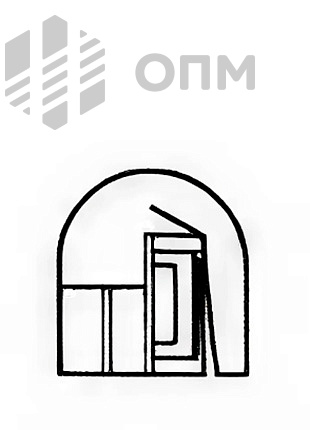 ОПМ 103096 Гайка колпачковая для зажима винтового со сферической шайбой