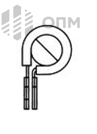 DIN 3016-1 форма D1 Хомут трубный (крепежный) с зажимными колодками