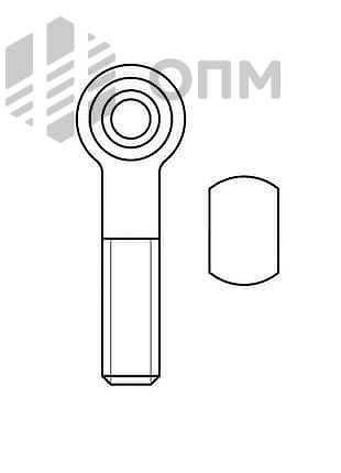 ГОСТ 14724-69 Болт откидной