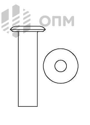 ГОСТ 12638-80 Заклепка пустотелая