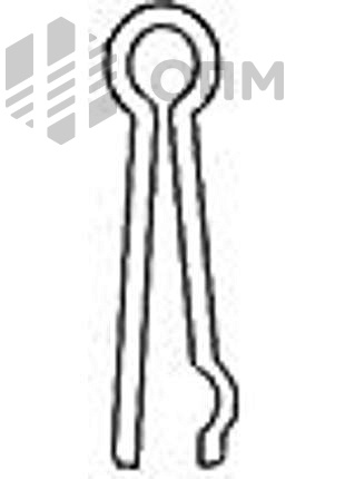 ОПМ 114002 Шплинт самоблокирующийся ABNT NBR 9893