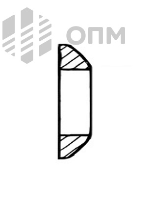 ГОСТ 13438-68 Шайба сферическая для станочных приспособлений