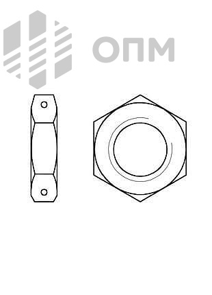 ГОСТ 13958-74 Гайка для трубопроводов