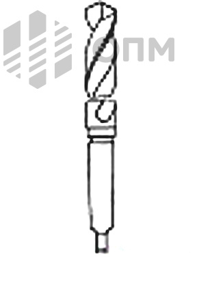 ГОСТ 10903-77 Сверло по металлу с коническим хвостовиком