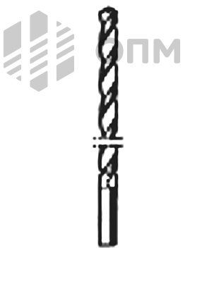 DIN 345 Сверло по металлу