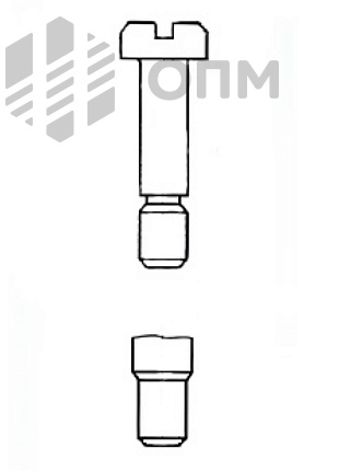 ГОСТ 9052-69 Винт ступенчатый