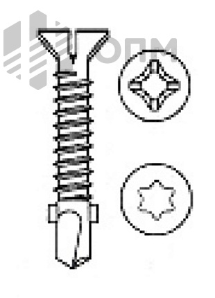 ОПМ 206061 Саморез сверлоконечный Flügel