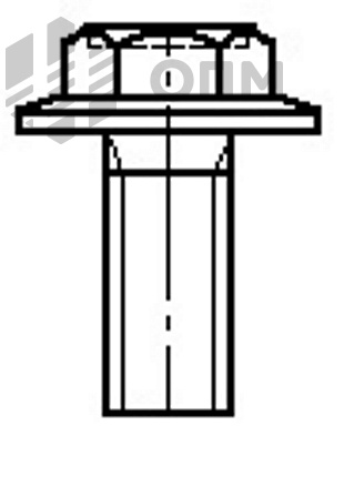 ОПМ 101094 Винт ecosyn-fix с шестигранной головкой и стопорной пресс-шайбой 