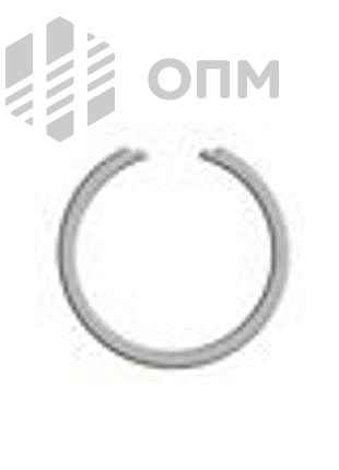 ОПМ 108018 Кольцо стопорное HBM концентрическое осевое внутреннее плоское