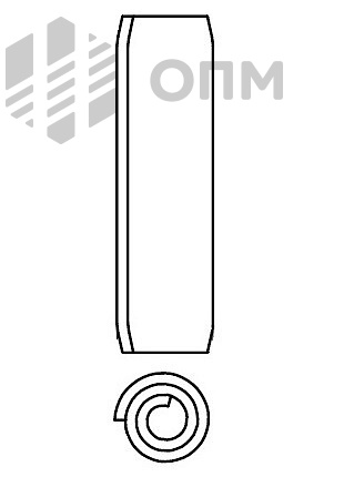 ISO 8748 Штифт спиральный