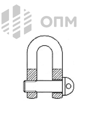 DIN 82101 Скоба монтажная форма A и C