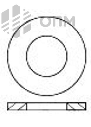 DIN 134 Шайба плоская