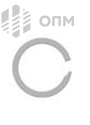 ОПМ 108023 Кольцо стопорное CLM спиральное осевое наружное