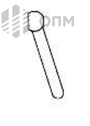 DIN 99 Ручка стальная коническая 