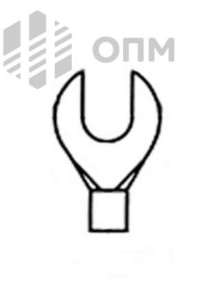 ГОСТ 22002.3-76 Наконечник кабельный вилочный с закрытым хвостовиком, закрепляемый на жилах проводов