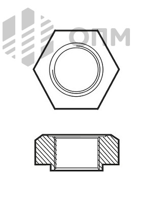 ОПМ 403022 Гайка приварная ТУ 23.1.503-91
