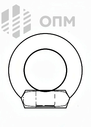 DIN 582 Рым-гайка