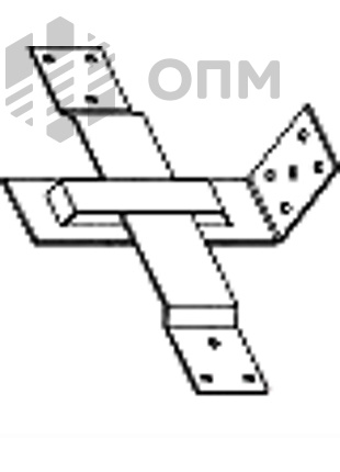 ОПМ 257002 Опора скользящая для стропил закрытая KUCISZ