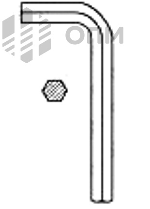 ОПМ 53024034 Ключ шестигранный метрический