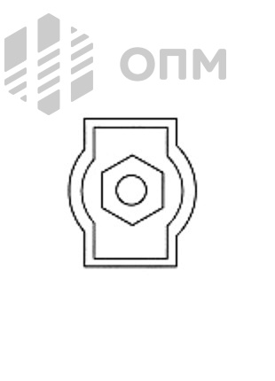 ОПМ 335003 Зажим для троса SIMPLEX