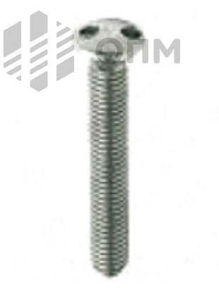 ОПМ 101030 Винт антивандальный, с полупотайной головкой, привод - 2 отверстия