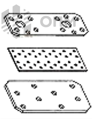 ОПМ 219004 Пластина крепежная KP (LP)